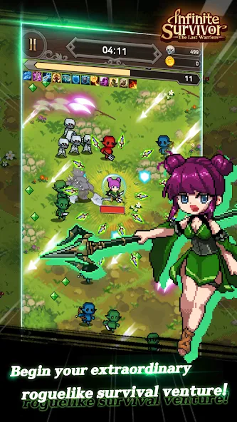 InfiniteSurvival:LastWarriors МОД/Взлом [Много монет, Открытые уровни и Мега MOD] Screenshot 3