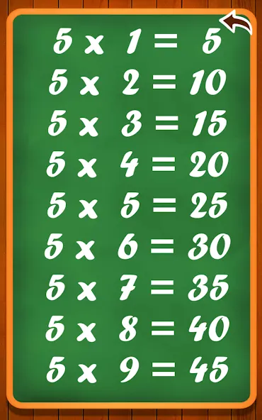Learn multiplication table МОД/Взлом [Все открыто, Дополнительные деньги и Меню MOD] Screenshot 3