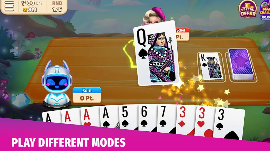 Gin Rummy Stars - Card Game (Джин Рамми Старс) МОД/Взлом [Много монет, Открытые уровни и Мега MOD] Screenshot 2