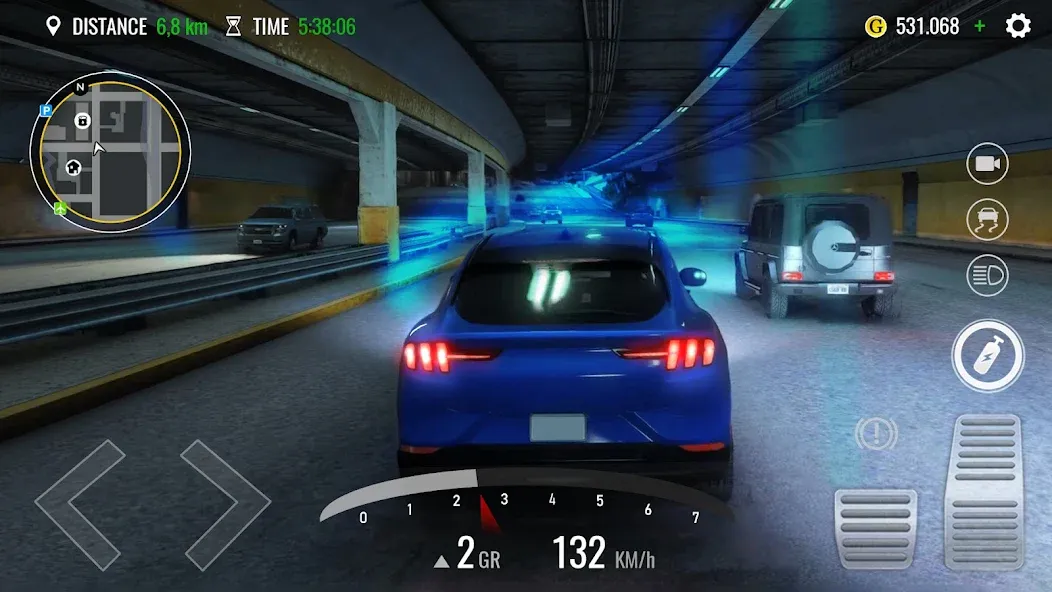 Traffic Driving Car Simulator (Трафик вождения автомобиля симулятор) МОД/Взлом [Бесконечные деньги, Монеты и Мега MOD] Screenshot 5