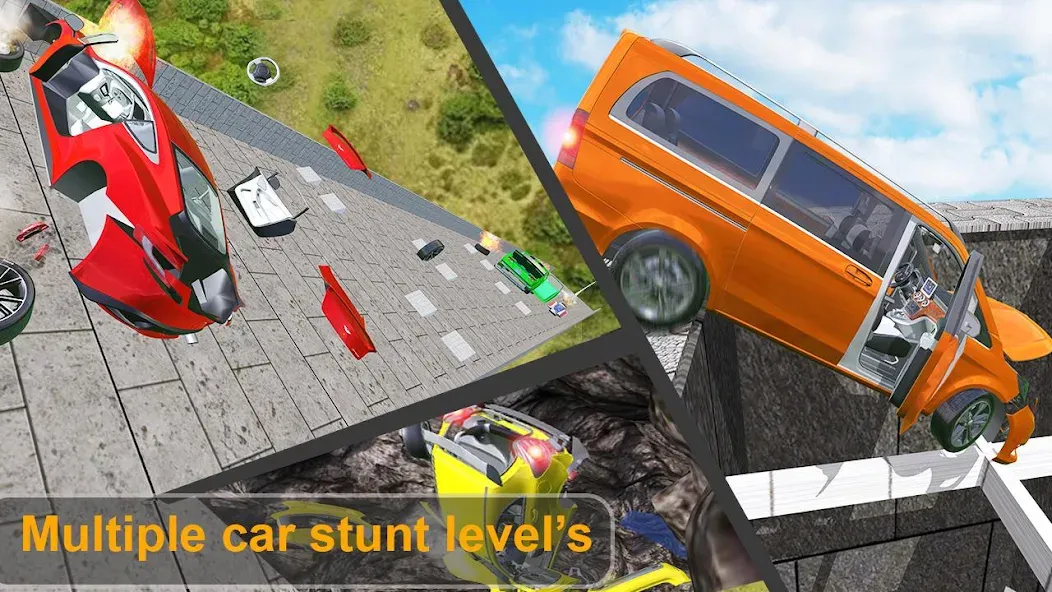 Beam Drive Crash Death Stair C (Бим Драйв Краш Дэт Стэр С) МОД/Взлом [Бесконечные деньги, Монеты и Мега MOD] Screenshot 3