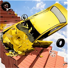 Скачать Beam Drive Crash Death Stair C Взлом на много денег и бессмертие на Андроид бесплатно