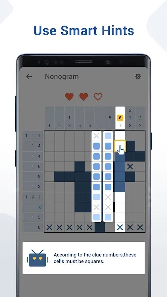 Nonogram - Fun Logic Puzzle (Нонограмма) МОД/Взлом [Много монет, Открытые уровни и Мега MOD] Screenshot 4