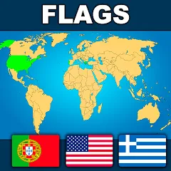 Скачать Geography: Flags Quiz Game Взлом (Все уровни разблокированы) на Андроид бесплатно