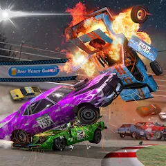 Скачать Demolition Derby 3 взлом на много денег и всё открыто на Андроид бесплатно
