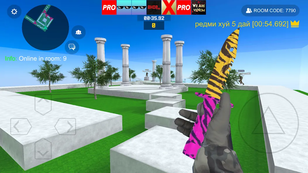 bhop pro (бхоп про) МОД/Взлом [Все открыто, Дополнительные деньги и Меню MOD] Screenshot 3