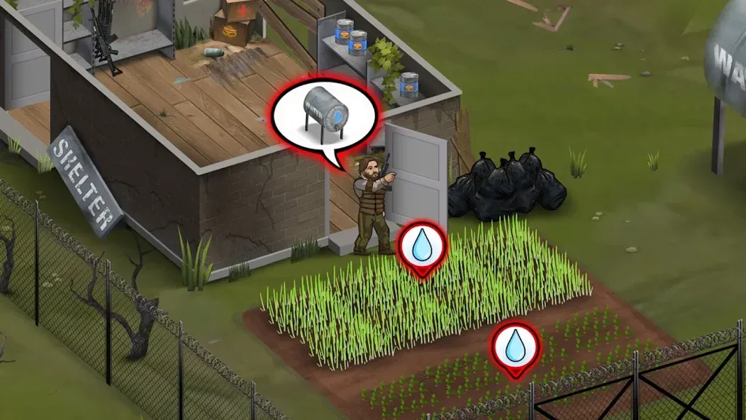 Zero City: Bunker & apocalypse (Зиро Сити) МОД/Взлом [Много денег, Монет и Все открыто] Screenshot 4