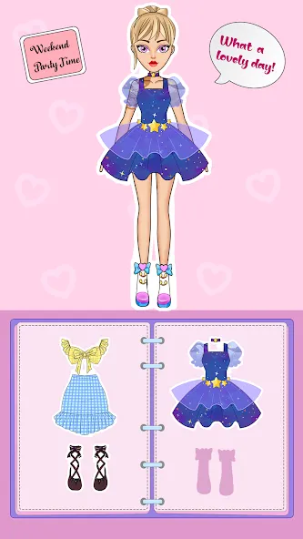 DIY Paper Princess Doll Games (Ди пейпер принцесс кьют доллс) МОД/Взлом [Все открыто, Дополнительные деньги и Меню MOD] Screenshot 4
