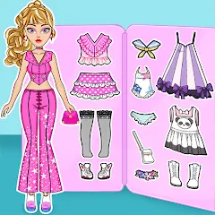 Скачать DIY Paper Princess Doll Games Взлом (Все открыто) на Андроид бесплатно