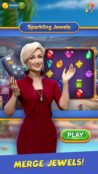 Solitaire Cruise: Card Games (Солитер Круиз) МОД/Взлом [Меню, Бесконечные монеты и Открытые уровни] Screenshot 3