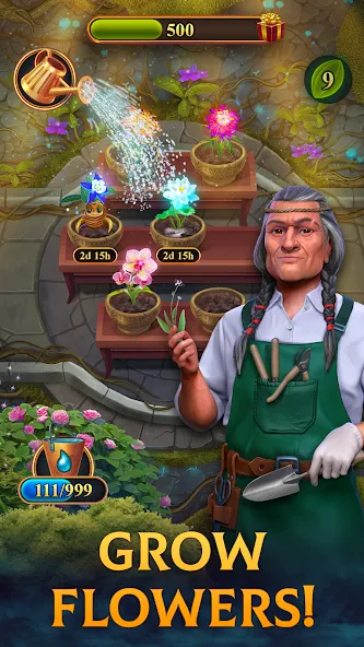 Clockmaker: Jewel Match 3 Game МОД/Взлом [Все открыто, Дополнительные деньги и Меню MOD] Screenshot 2