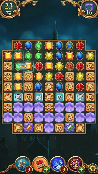 Clockmaker: Jewel Match 3 Game МОД/Взлом [Все открыто, Дополнительные деньги и Меню MOD] Screenshot 5