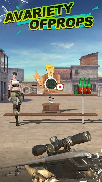 Gun Shooting Range МОД/Взлом [Бесконечные деньги, Монеты и Мега MOD] Screenshot 1