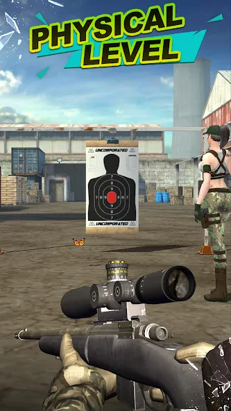Gun Shooting Range МОД/Взлом [Бесконечные деньги, Монеты и Мега MOD] Screenshot 2