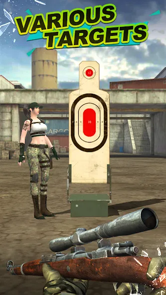 Gun Shooting Range МОД/Взлом [Бесконечные деньги, Монеты и Мега MOD] Screenshot 4
