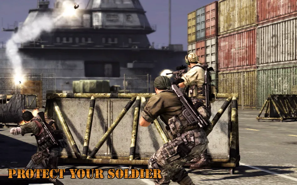 Call of Modern Army Combat МОД/Взлом [Много денег, Монет и Все открыто] Screenshot 5