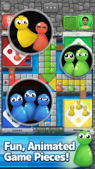Ludo World - Parcheesi Club МОД/Взлом [Все открыто, Дополнительные деньги и Меню MOD] Screenshot 3