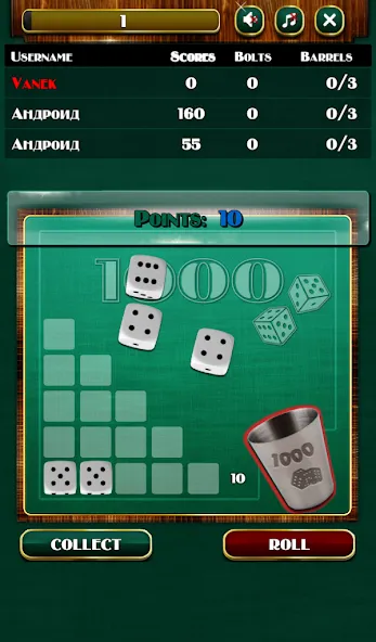 Thousand Dice МОД/Взлом [Все открыто, Дополнительные деньги и Меню MOD] Screenshot 3