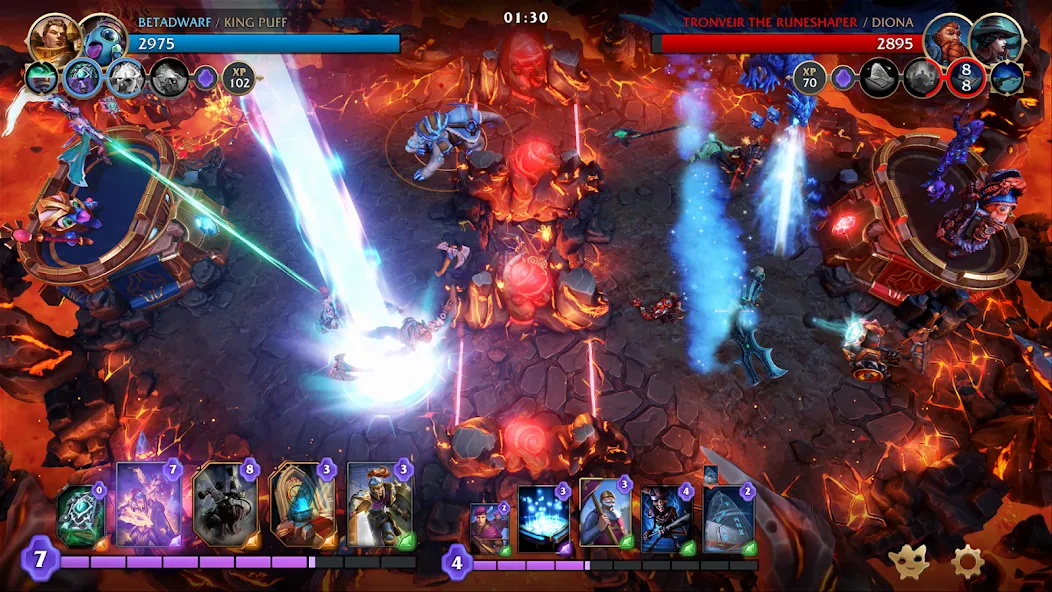 Minion Masters (Миньон Мастерс) МОД/Взлом [Все открыто, Дополнительные деньги и Меню MOD] Screenshot 2
