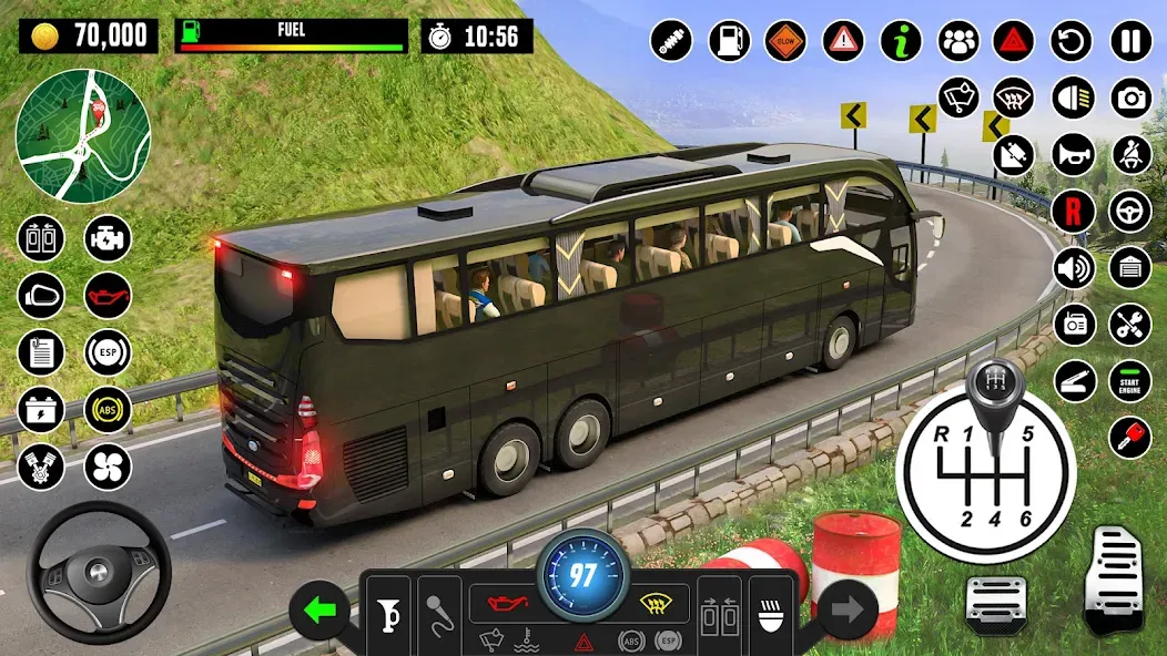 Bus Driving School : Bus Games МОД/Взлом [Много денег, Монет и Все открыто] Screenshot 2