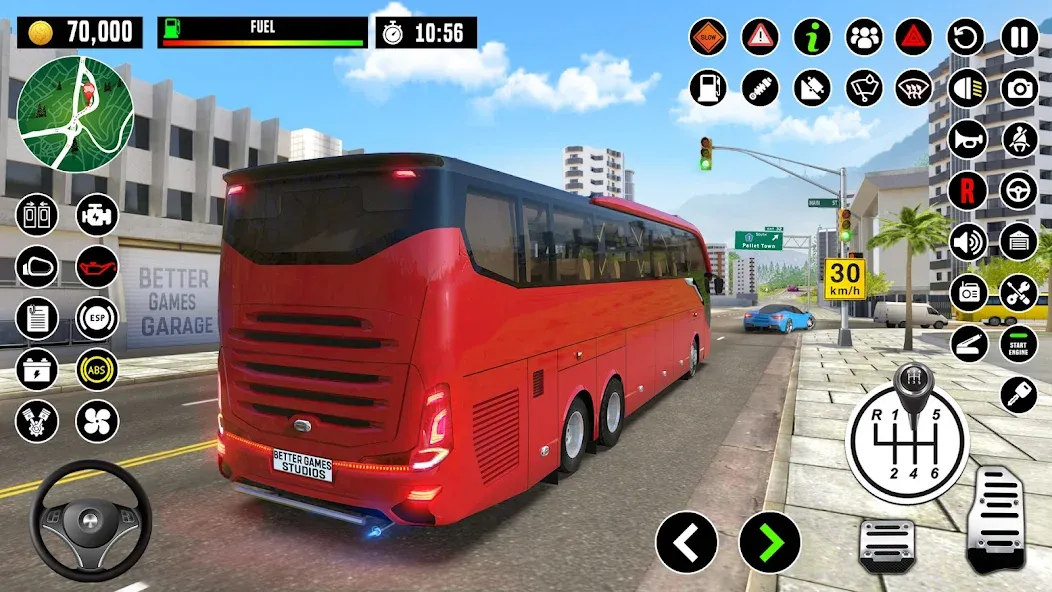 Bus Driving School : Bus Games МОД/Взлом [Много денег, Монет и Все открыто] Screenshot 5