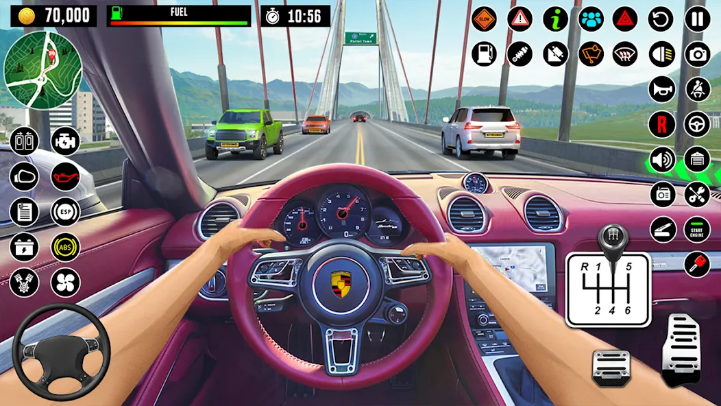 City Driving School Car Games МОД/Взлом [Бесконечные деньги, Монеты и Мега MOD] Screenshot 4