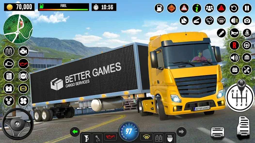 Truck Games - Driving School МОД/Взлом [Бесконечные деньги, Монеты и Мега MOD] Screenshot 1