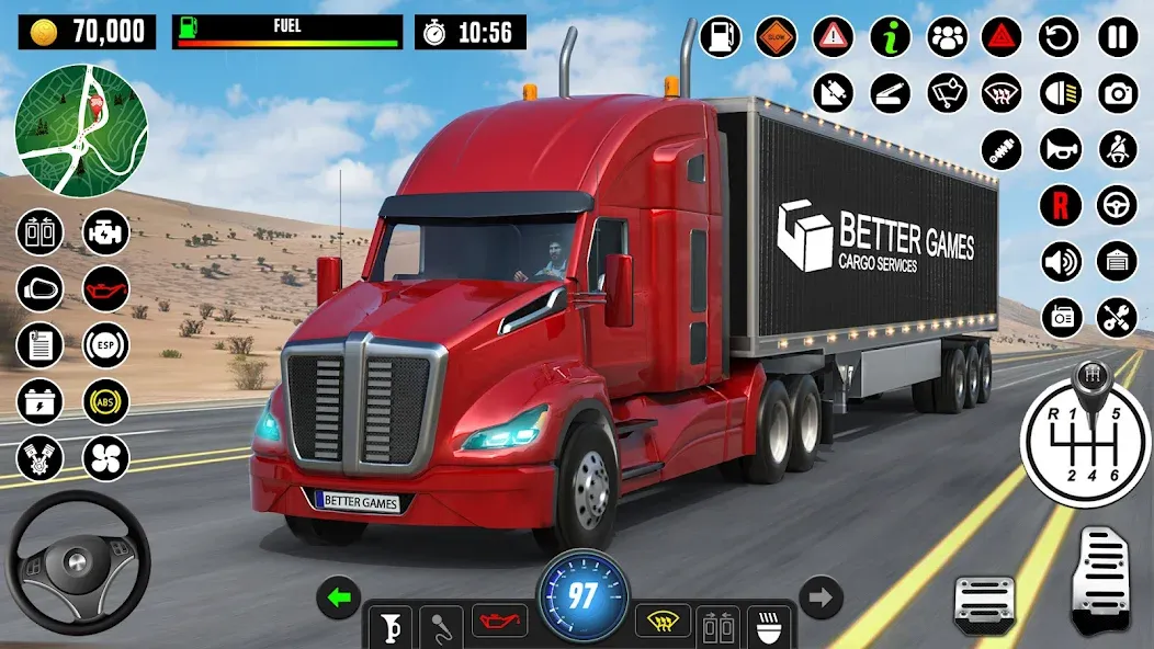 Truck Games - Driving School МОД/Взлом [Бесконечные деньги, Монеты и Мега MOD] Screenshot 5