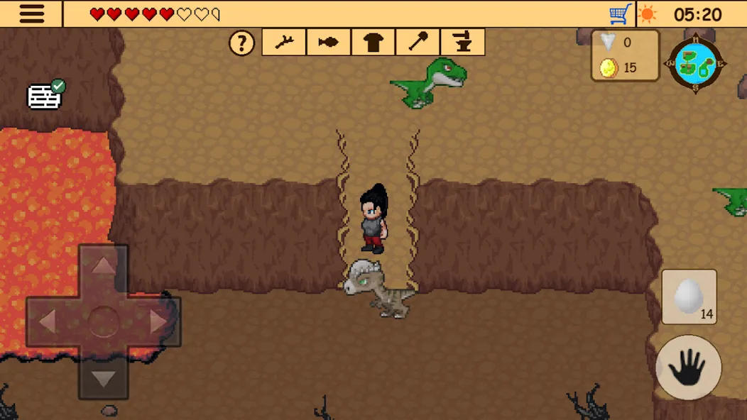 Survival RPG 3:Lost in time 2D (Сурвивал РПГ 3) МОД/Взлом [Все открыто, Дополнительные деньги и Меню MOD] Screenshot 1