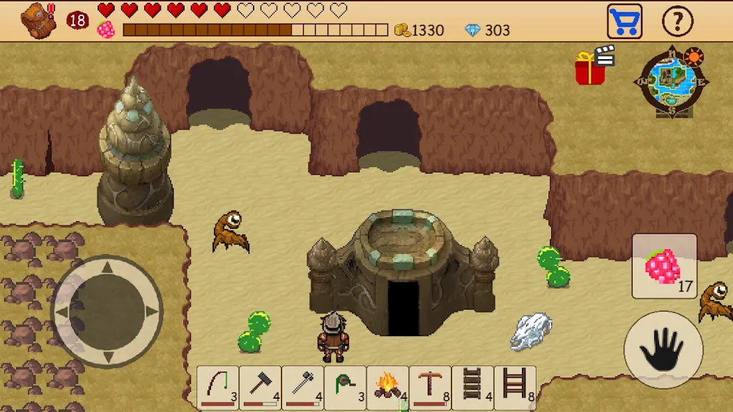 Survival RPG: Open World Pixel (Сурвайвл РПГ) МОД/Взлом [Деньги, Монеты и Меню MOD] Screenshot 2