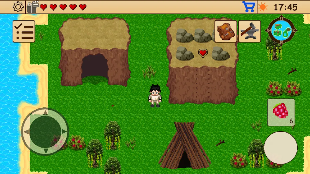 Survival RPG 1: Island Escape (Сурвивал РПГ 1) МОД/Взлом [Много денег, Монет и Все открыто] Screenshot 3