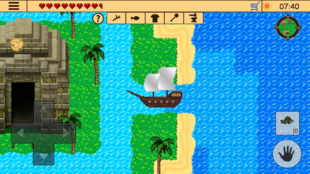 Survival RPG 2:Temple Ruins 2D (Сурвивал РПГ 2) МОД/Взлом [Деньги, Монеты и Меню MOD] Screenshot 3