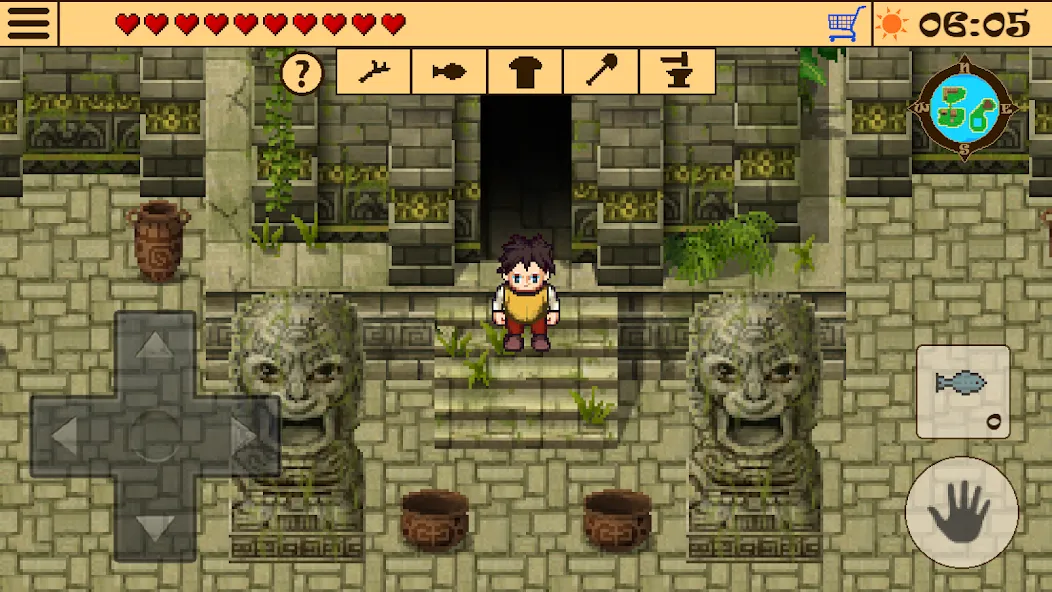 Survival RPG 2:Temple Ruins 2D (Сурвивал РПГ 2) МОД/Взлом [Деньги, Монеты и Меню MOD] Screenshot 4