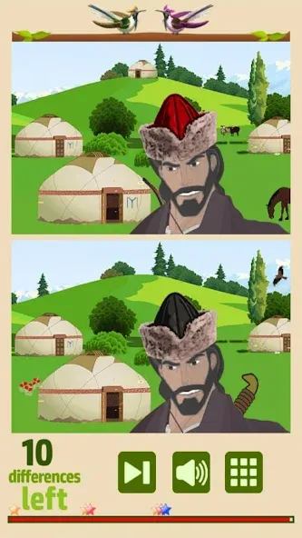 Find 10 Differences МОД/Взлом [Меню, Бесконечные монеты и Открытые уровни] Screenshot 2