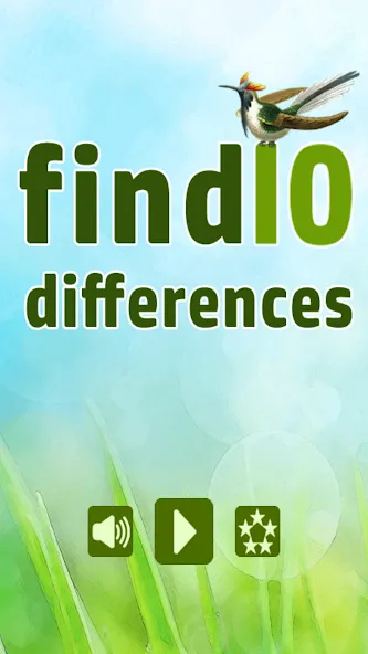 Find 10 Differences МОД/Взлом [Меню, Бесконечные монеты и Открытые уровни] Screenshot 5