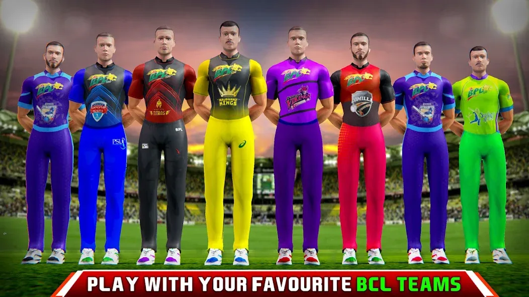 Bangladesh Cricket T20 Game (Бангладеш Крикет Лиг) МОД/Взлом [Бесконечные деньги, Монеты и Мега MOD] Screenshot 1