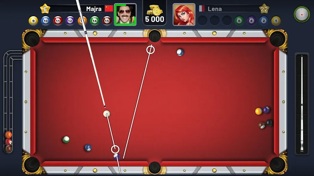 8 Pool Clash (Пул Клаш) МОД/Взлом [Много монет, Открытые уровни и Мега MOD] Screenshot 1