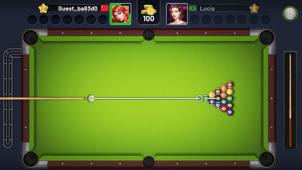 8 Pool Clash (Пул Клаш) МОД/Взлом [Много монет, Открытые уровни и Мега MOD] Screenshot 2