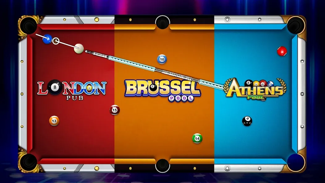 8 Pool Clash (Пул Клаш) МОД/Взлом [Много монет, Открытые уровни и Мега MOD] Screenshot 5