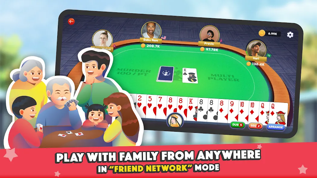 Marriage Card Game by Bhoos (Игра в карты Брак по Бхоосу) МОД/Взлом [Бесконечные деньги, Монеты и Мега MOD] Screenshot 2