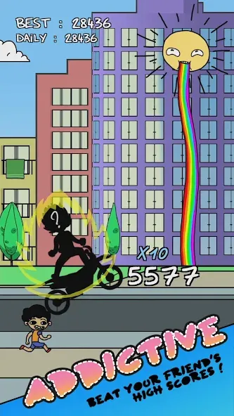 Summer Wheelie (Саммер Уили) МОД/Взлом [Деньги, Монеты и Меню MOD] Screenshot 1