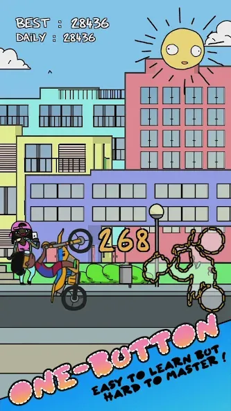 Summer Wheelie (Саммер Уили) МОД/Взлом [Деньги, Монеты и Меню MOD] Screenshot 4
