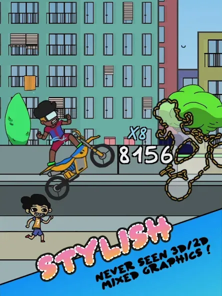Summer Wheelie (Саммер Уили) МОД/Взлом [Деньги, Монеты и Меню MOD] Screenshot 5