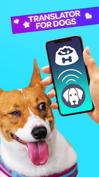 Dog Translator Pet Speak Talk МОД/Взлом [Меню, Бесконечные монеты и Открытые уровни] Screenshot 1