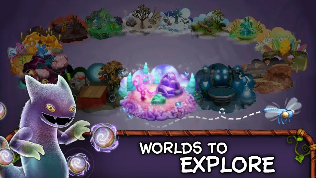 My Singing Monsters (Май Сингинг Монстерс) МОД/Взлом [Меню, Бесконечные монеты и Открытые уровни] Screenshot 4