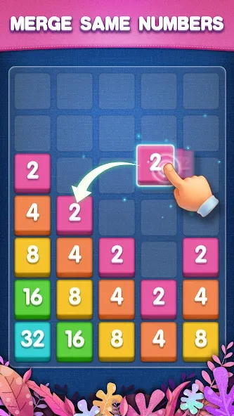 Merge Mania МОД/Взлом [Деньги, Монеты и Меню MOD] Screenshot 1