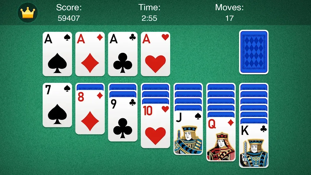 Solitaire МОД/Взлом [Деньги, Монеты и Меню MOD] Screenshot 4