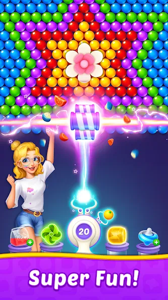 Bubble Shooter Home МОД/Взлом [Много монет, Открытые уровни и Мега MOD] Screenshot 4