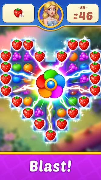 Fruit Diary 2: Manor Design МОД/Взлом [Много монет, Открытые уровни и Мега MOD] Screenshot 5