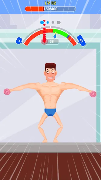 Tough Man (Таф Мэн) МОД/Взлом [Меню, Бесконечные монеты и Открытые уровни] Screenshot 1